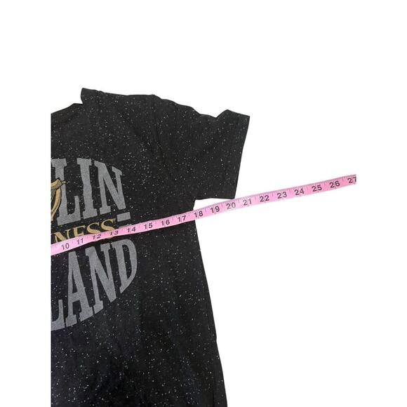 Guinness Beer Shirt Womens T Shirt Black Speckled Short Sleeve Dublin XL - Picture 5 of 6